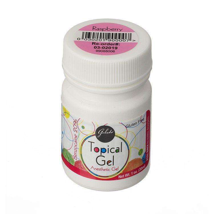 Gelato Topical Anesthetic Gel, Raspberry
