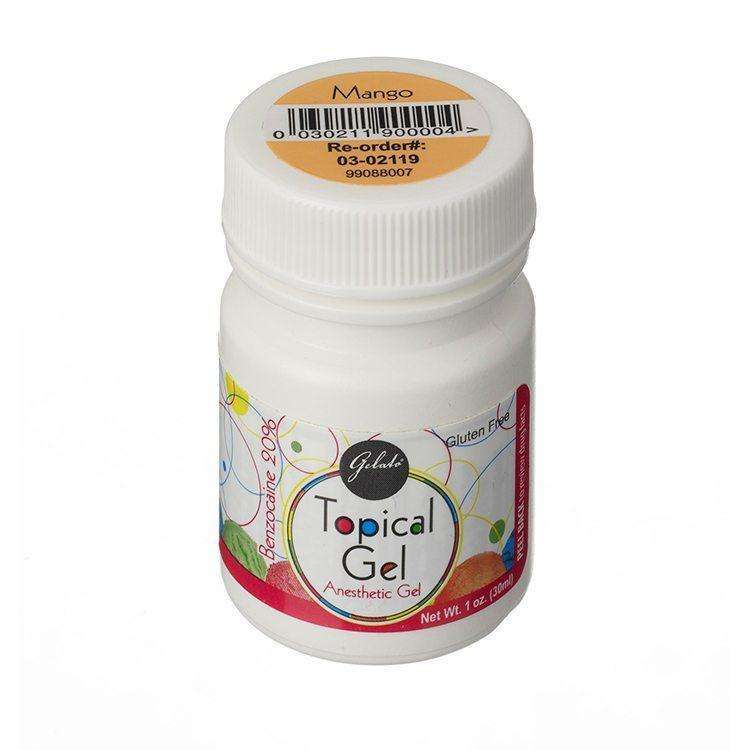 Gelato Topical Anesthetic Gel, Mango