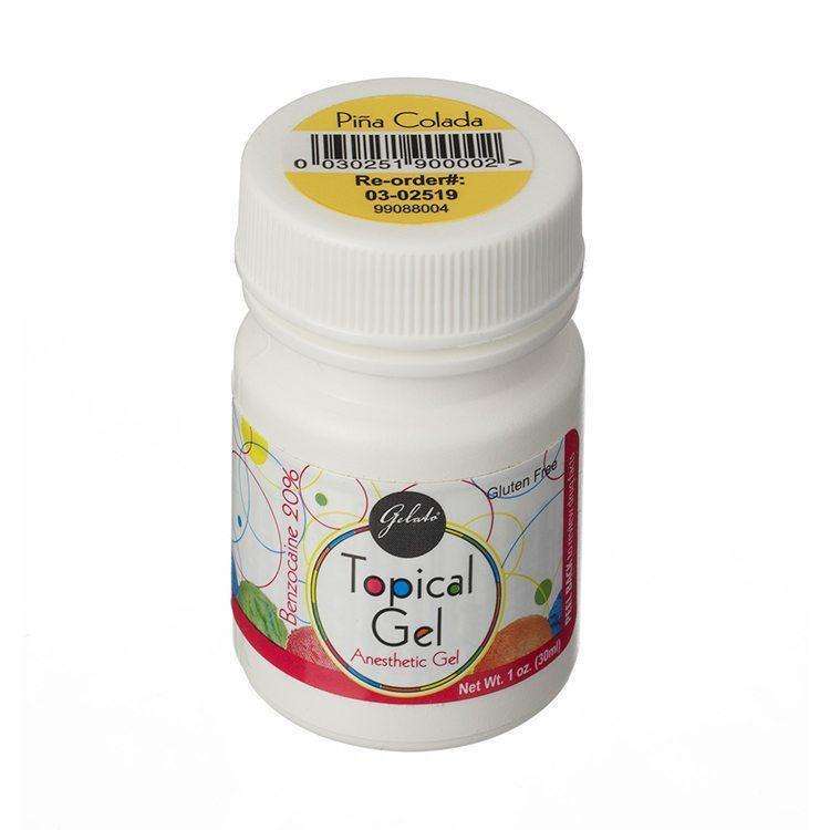 Gelato Topical Anesthetic Gel, Pina Colada