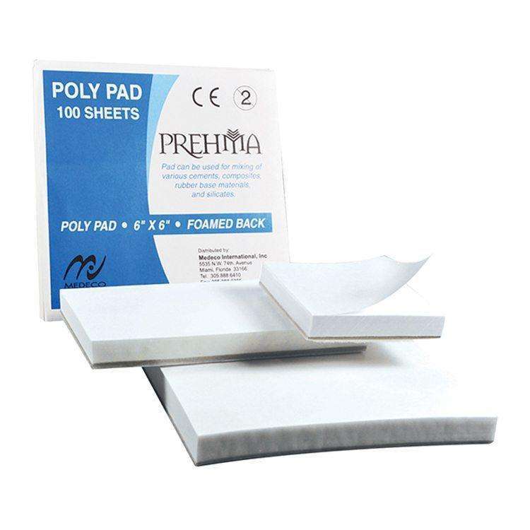 Keystone PREHMA Mixing Poly Pad, 1.375" x 1.375"