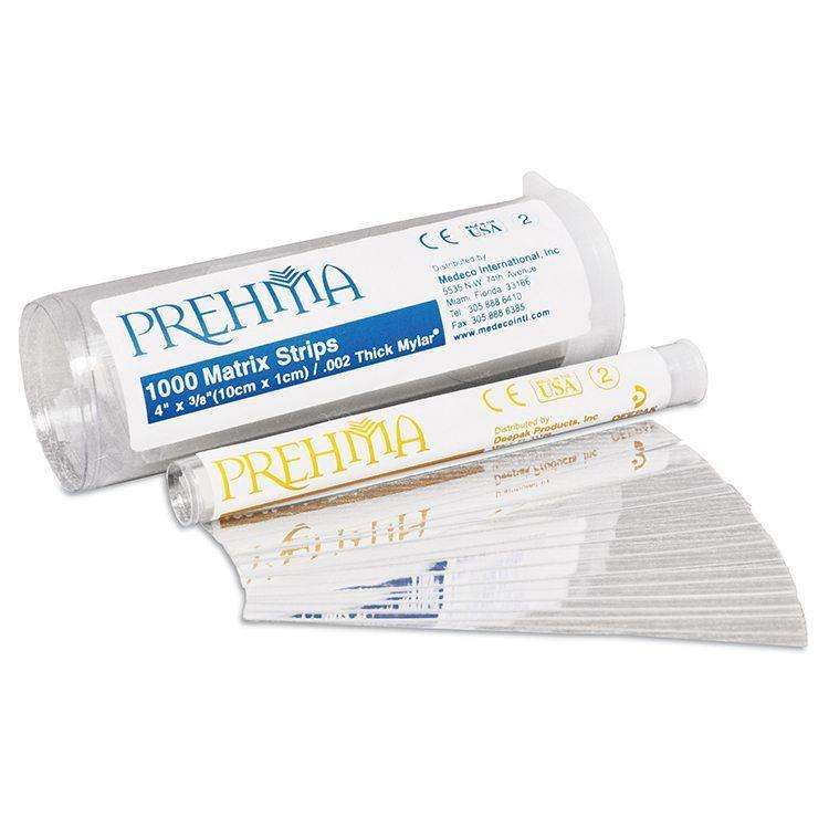 Keystone Prehma Mylar Strips 1000/Tube (Tube X 1000)