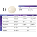 Keystone KeyPrint KeyDenture Try-In 3D Printing Resin, B1, 1kg thumbnail 2