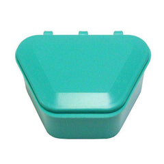 Keystone Industries Denture Cup, New Age Aqua, 12/Box