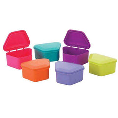 Keystone Industries Denture Cup, New Age Assorted, 12/Box