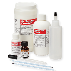 Lang Ortho-Jet Self-Curing Acrylic Resin, Clear, Professional Package, 100g Powder & 118mL Liquid