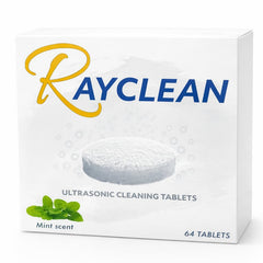 RayClean Ultrasonic Bio-Enzymatic Tablets — 64/Box