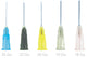 Pac-Dent 3/4 Evacu-N-Irrigation Needle Tips 20 Ga., Yellow, 100/Pk