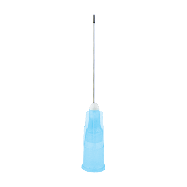 Pac-Dent Irrigation Needle Tips 23 Ga., Notched, Blue, 100 Pk