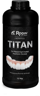 Pac-Dent Rodin Titan 3D Printing Resin, Shade A1, 1.2kg thumbnail 9