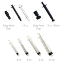 Pac-Dent 3 cc Syringe, Black with Easy-Twist Cap, 100/Pk thumbnail 1