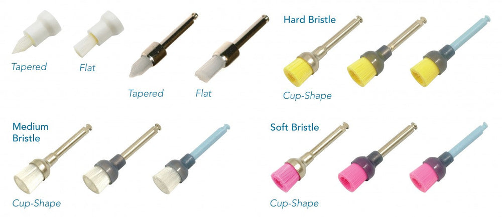 Pac-Dent Latch type flat brush, 144/box