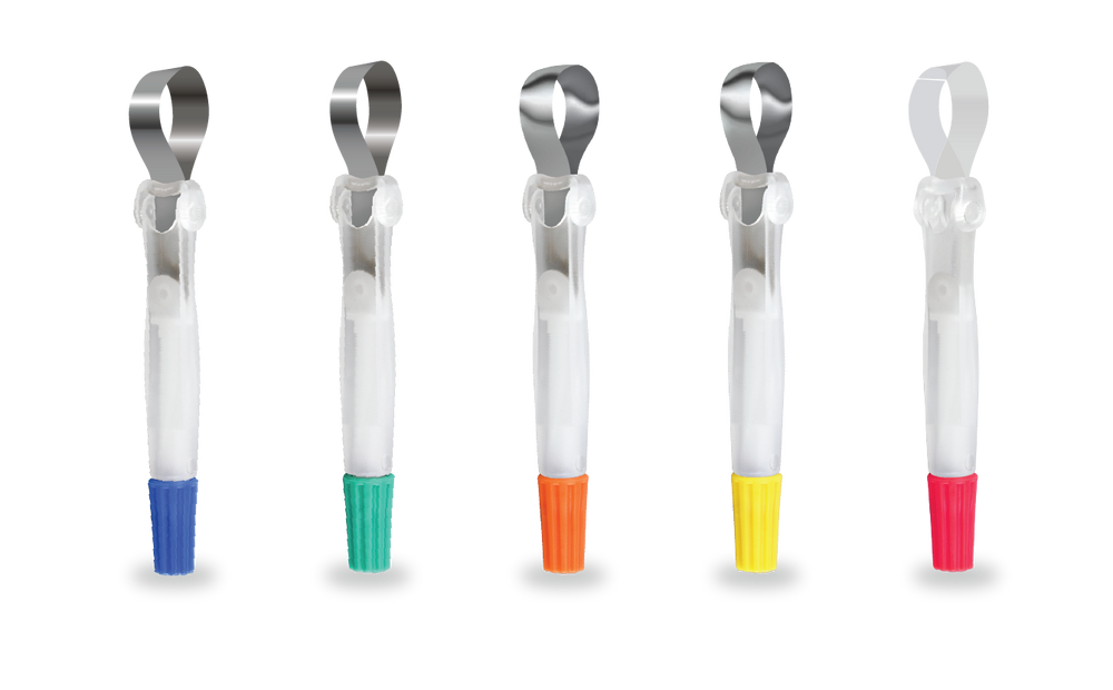 Pac-Dent iMatrix-Disposable disposable matrix bands, 6 mm wide curved shape, Stainless steel, Orange, 50/box