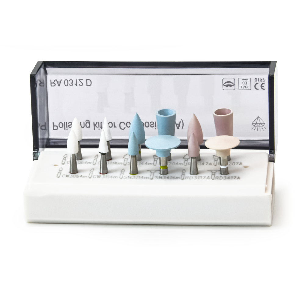 Pac-Dent iMatrix™ Clear Refill composite polishing kit: 12 x polishers