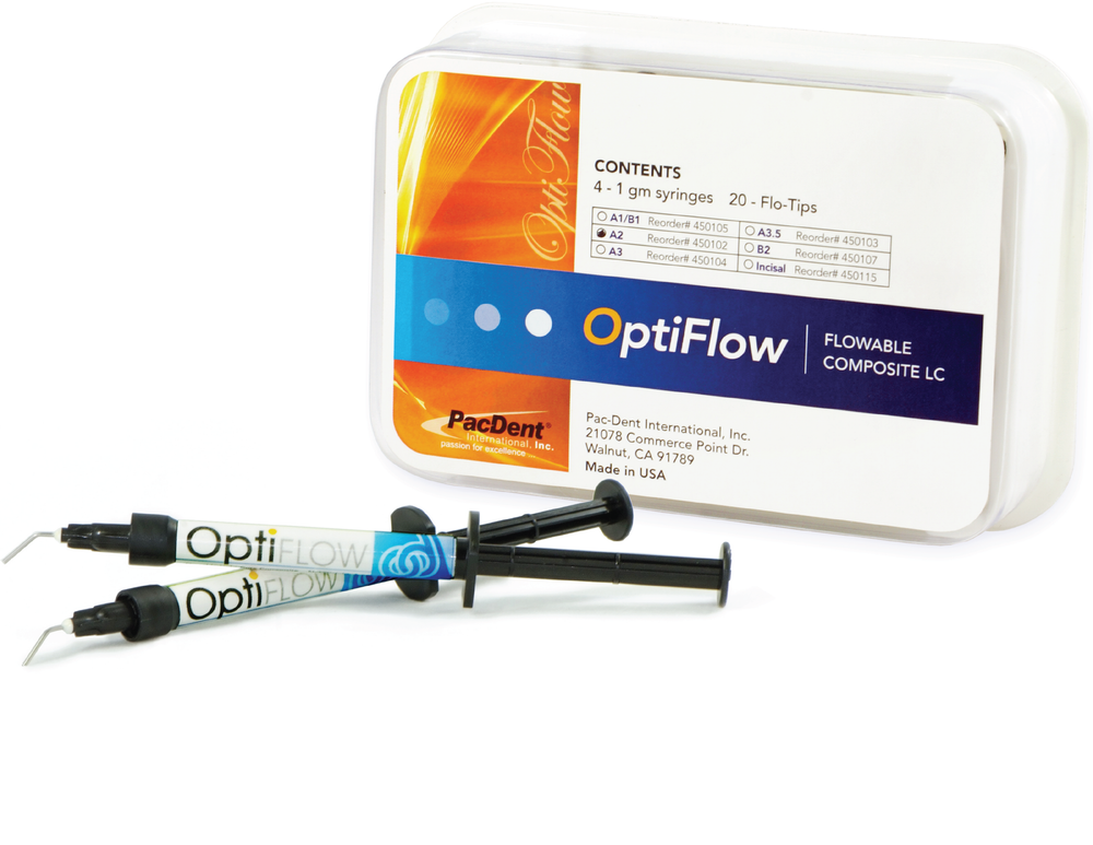 Pac-Dent OptiFlow Flowable Composite, Shade A2