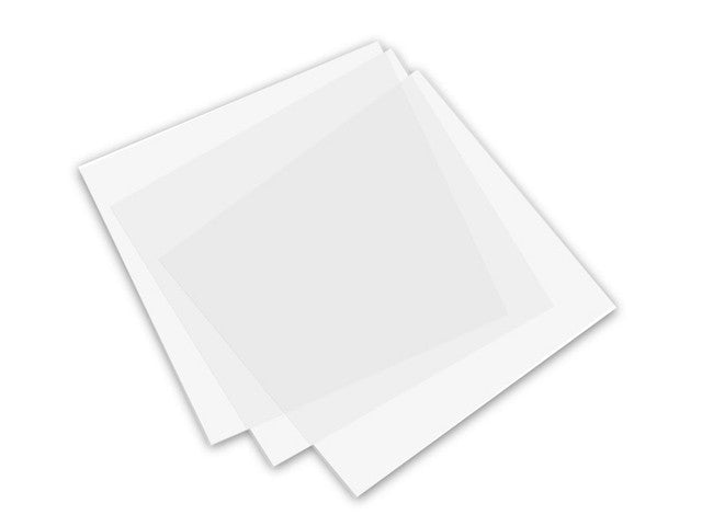 Pac-Dent EVA Flexible tray material, 0.040" 5x5", 50/Pack