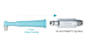 Pac-Dent ProAngle EZ S-Type Extended 90-Degree Prophy Angle, Firm Cup, 100/Box thumbnail 2
