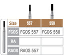 Pac-Dent FG Carbide burs FGSS329, short shank 10/pk thumbnail 6