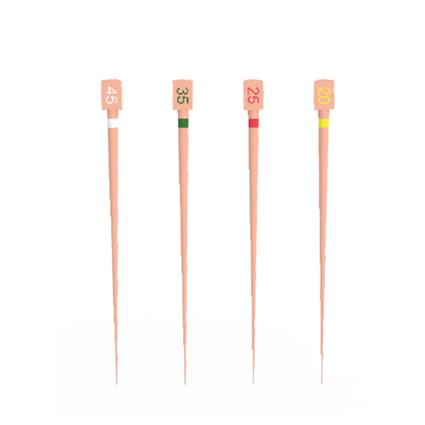 Pac-Dent Gutta Percha Points for Pac-Taper Conform & NiTi, A2, 60/Pack