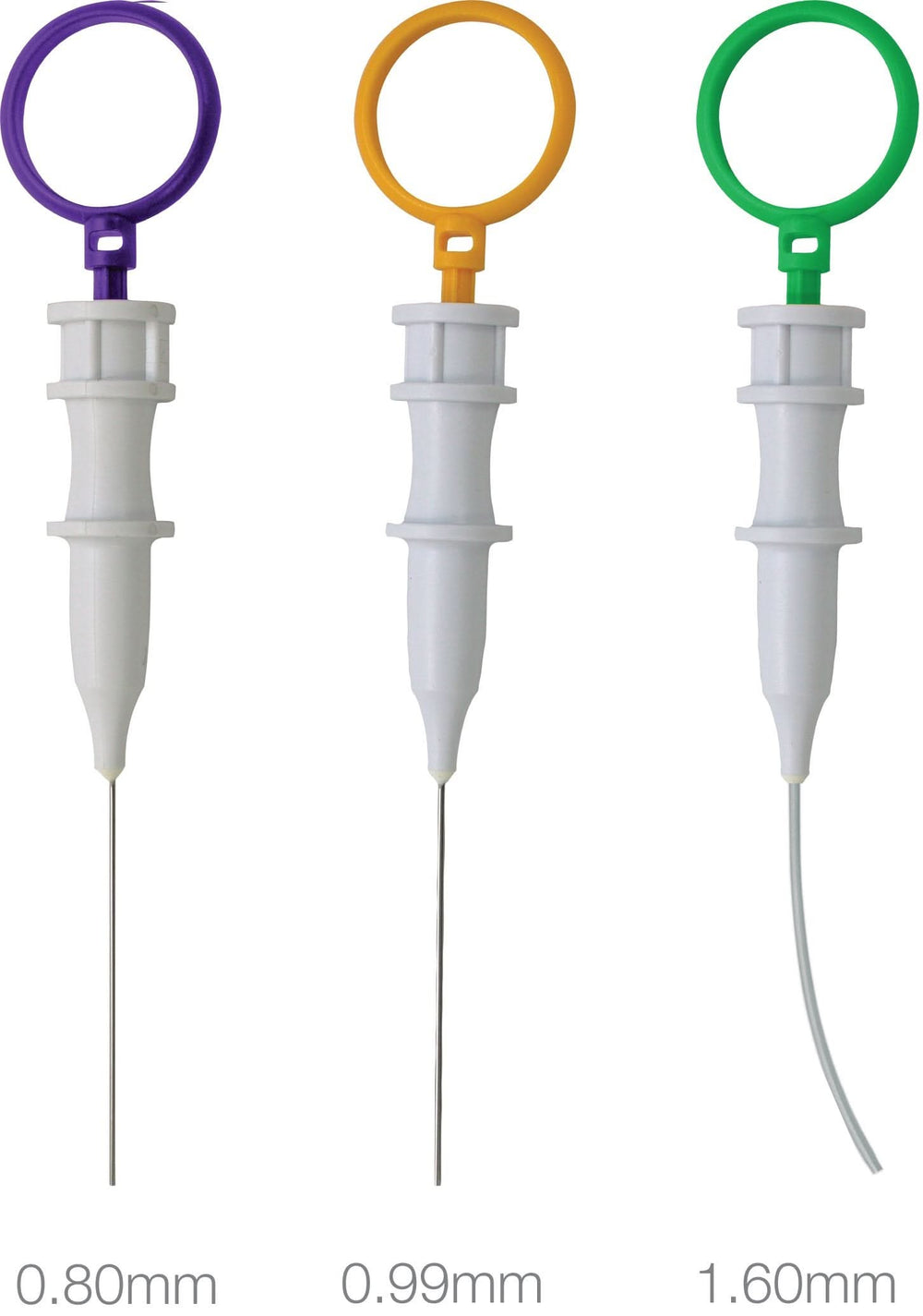 Pac-Dent Assorted Disposable MTA Carriers (4 x 0.80 mm, 3 x 0.99 mm, 3 x 1.60 mm)