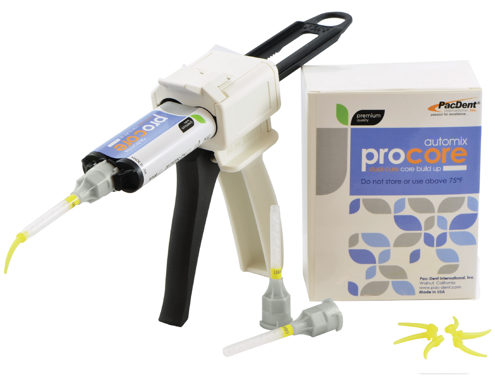 Pac-Dent 1 x Dispensing Gun, 25 ml cartridge, 1:1/2:1