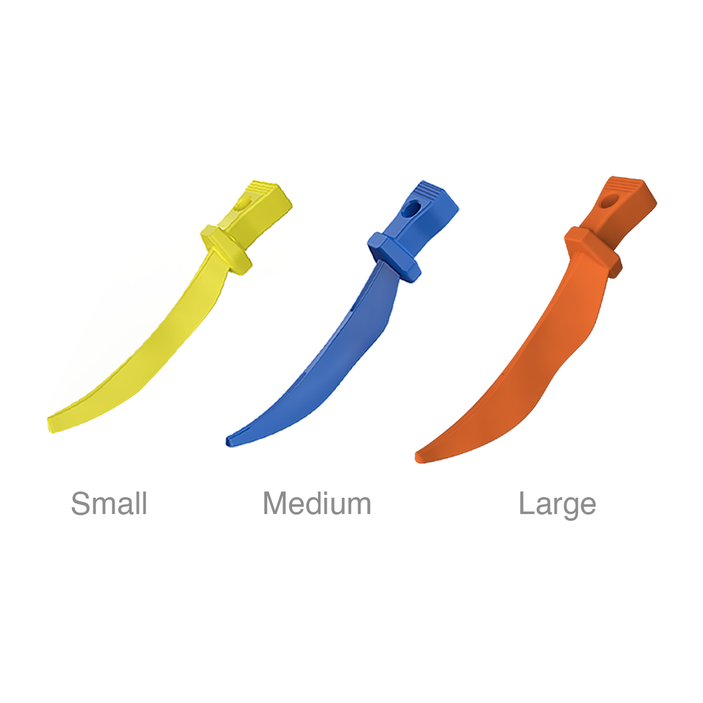 Pac-Dent iMatrix™ Sectional Matrix System Medium Wedge Refill, 100 x Blue Medium Wedges