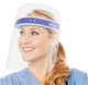 Pac-Dent Disposable face shields, vented, 38/pk