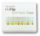 Pac-Dent Stainless Steel H Files (Hand), Assorted Size # 45-80, Length 31 mm
