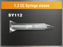 Pac-Dent Syringe cover for 1.2 cc syringes, 300/pk, 25 boxes/case thumbnail 1