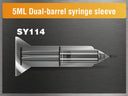 Pac-Dent Syringe cover for 1.2 cc syringes, 300/pk, 25 boxes/case thumbnail 3