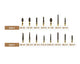 Pac-Dent Turbo Diamond Burs, 10/Pk