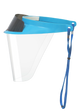 Pac-Dent 1 x Blue visor, 1 x Cinch cord, 1 x LC filter, 3 x Face shields, 2 x Mini shields, 9 cm, 38 pack