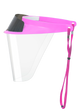 Pac-Dent 1 x Pink visor, 1 x Cinch cord, 1 x LC filter, 3 x Face shields, 2 x Mini shields, 8 cm, 38 pack