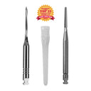Parkell C.I. Fine White Glass Fiber Post Starter Kit, 20 Posts & 2 Drills thumbnail 1