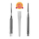 Parkell C.I. Fine White Glass Fiber Post Starter Kit, 20 Posts & 2 Drills