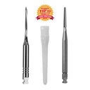 Parkell C.I. Medium White Glass Fiber Post Starter Kit, 20 Posts & 2 Drills thumbnail 1