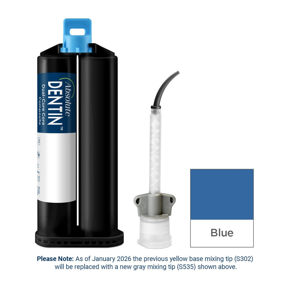 Parkell Absolute Dentin, Blue Shade (1 Cartridge - 50mL)