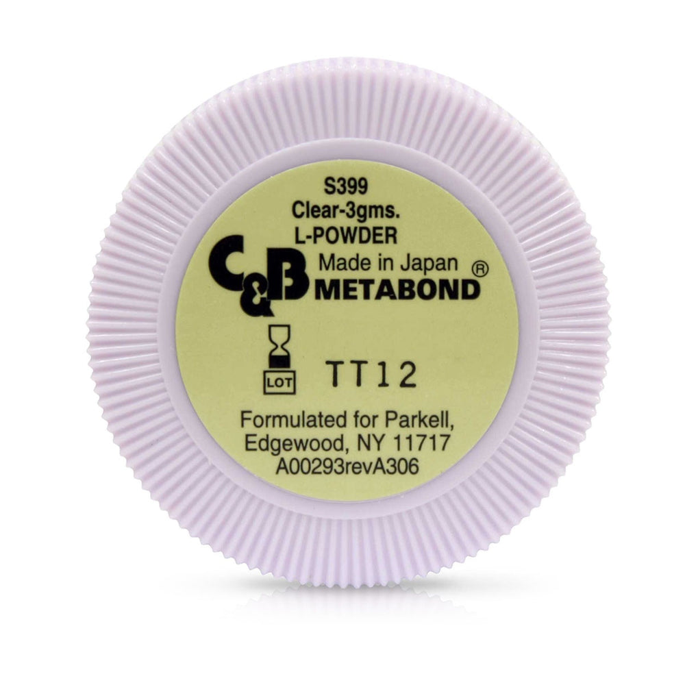 Parkell C&B METABOND Clear L-Powder, 3g Jar
