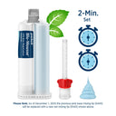 Parkell Blu-Mousse Classic VPS Bite Registration, Peppermint, 2 x 50 mL Split Cartridges thumbnail 3