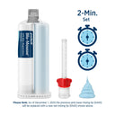 Parkell Blu-Mousse Classic VPS Bite Registration, Scent-Free, 2 x 50 mL Split Cartridges thumbnail 1