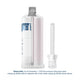 Parkell MucoSoft Resilient Reline Silicone Refill, 50 mL Cartridge & Tips