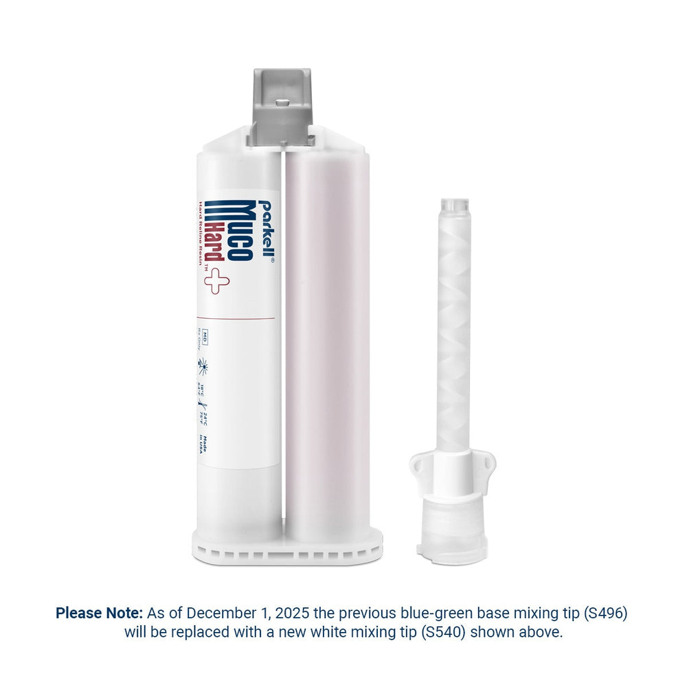 Parkell MucoHard+ Reline Resin, 50ml Cartridge