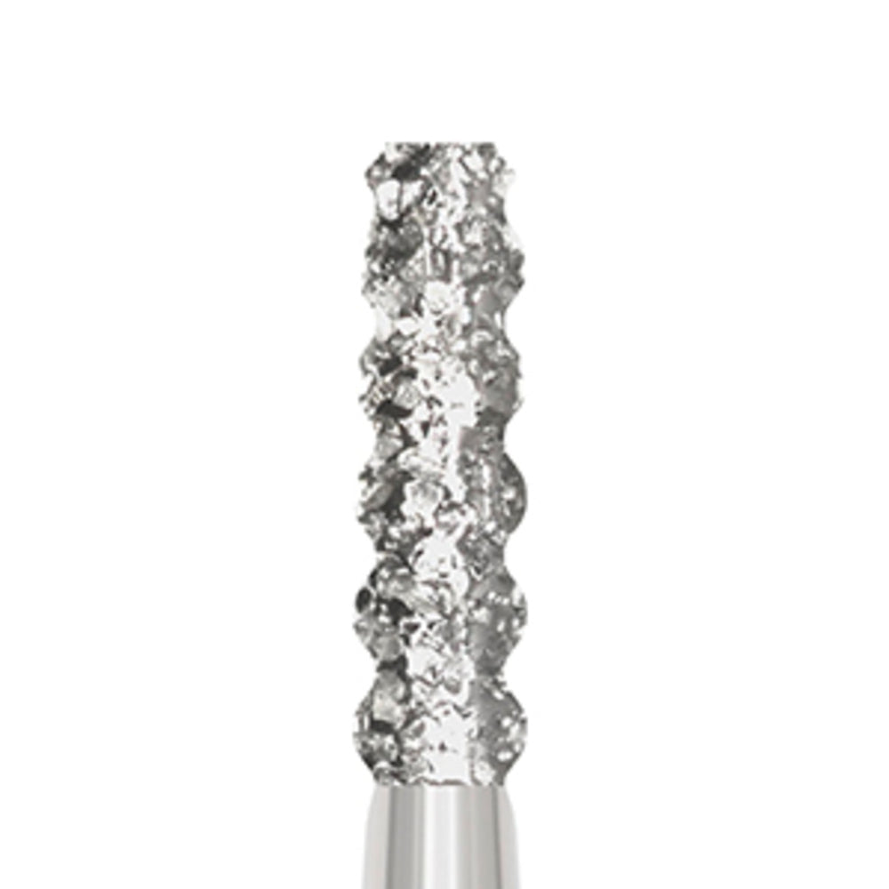 Parkell Sterile Diamond Bur, Flat End Cylinder, Coarse, 10/Pack
