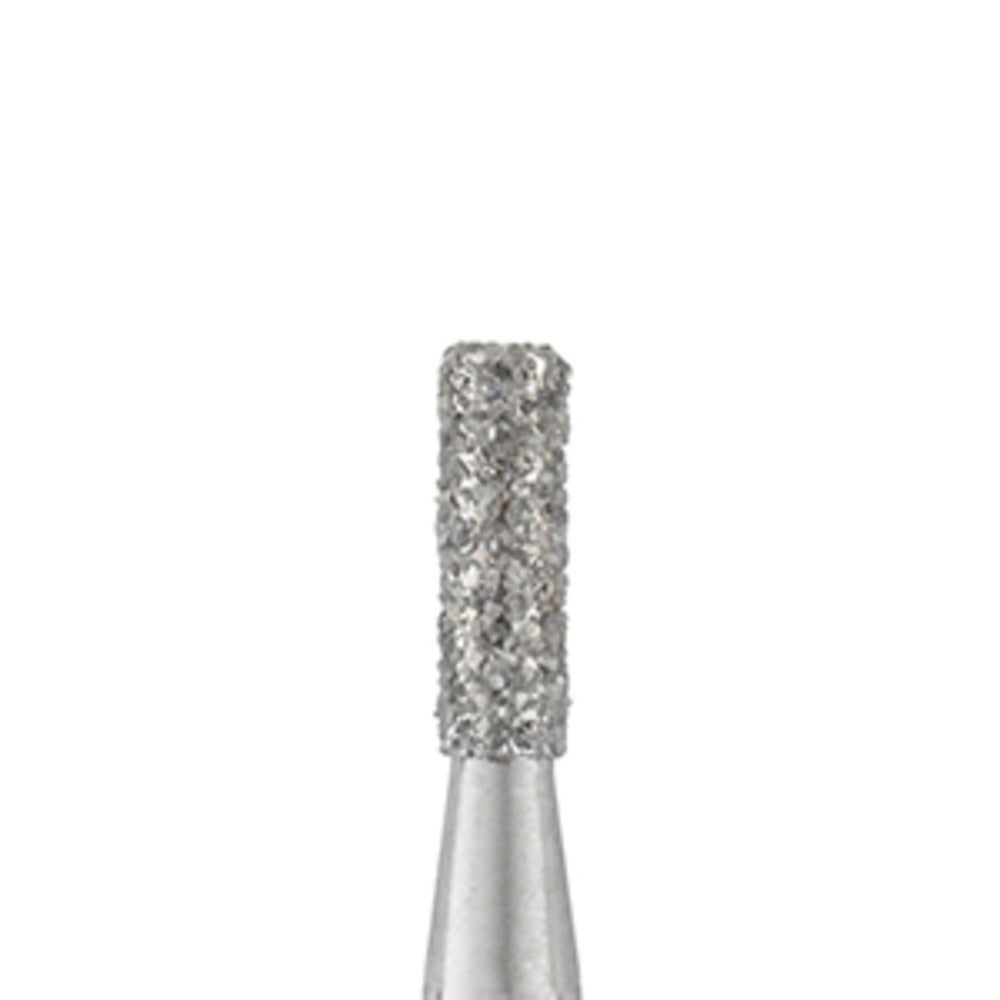 Parkell Sterile Diamond Bur, Flat End Cylinder, Coarse, 10/Pack