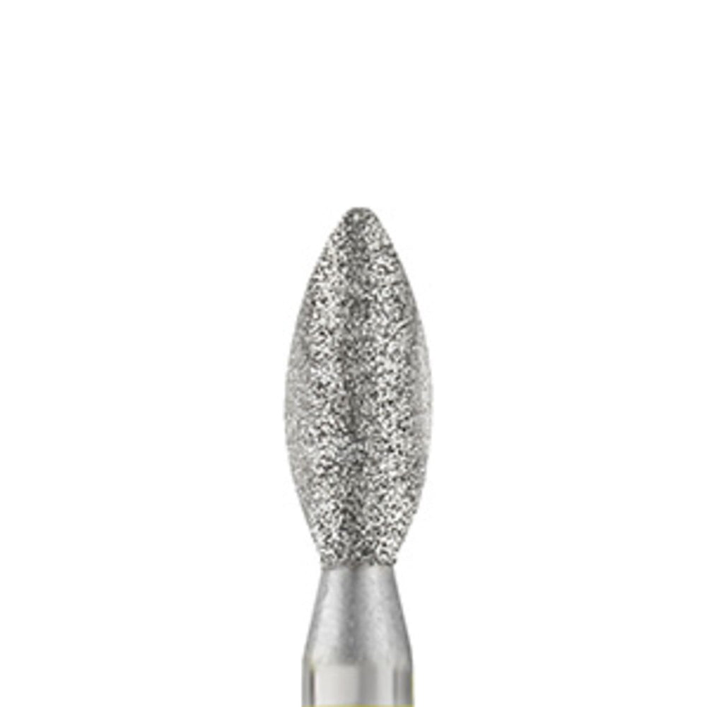 Parkell Sterile Diamond Bur, Flame, Very Fine, 10/Pack
