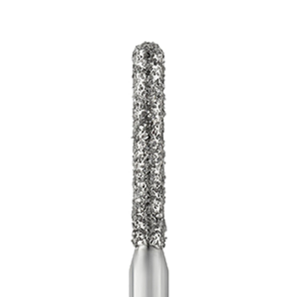 Parkell Sterile Diamond Bur, Round End Cylinder, Medium, 10/Pack