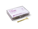Pulpdent T-Bands, Stainless Steel, Straight, Wide (1/4"), .002"/0.05mm Thick, Box of 100 thumbnail 6