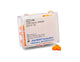 Pulpdent Code Rings, Orange, 1/8" ID x 1/8" Wide, Silicone, Box of 100