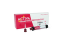 Pulpdent ACTIVA BioACTIVE - RESTORATIVE SINGLE REFILL: A2 Shade 8gm/5mL syringe + 20 mix tips with benda thumbnail 1