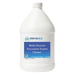 RMH3 Dental Supply Multi-Enzyme Evacuation System Cleaner, Concentrated 1 Gallon Liquid