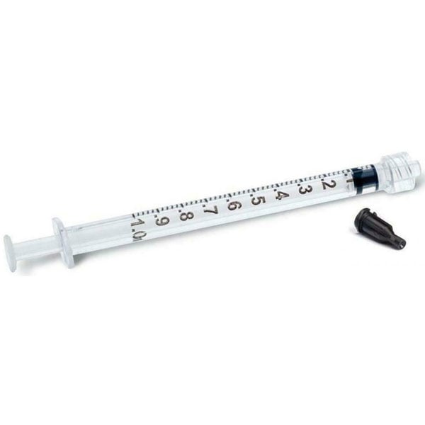 MN Health Syringe, 1mL Luer Lock, Sterile — 100/Pack